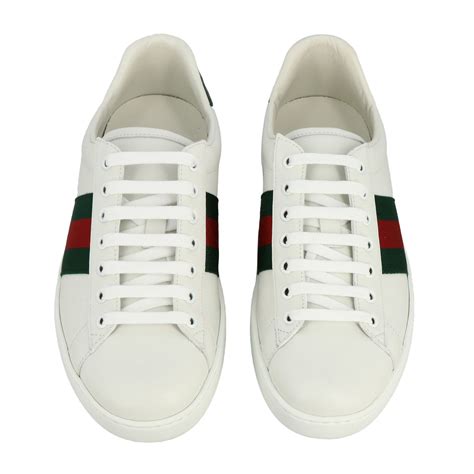 sneakers gucci uomo bianche|gucci sneaker uomo.